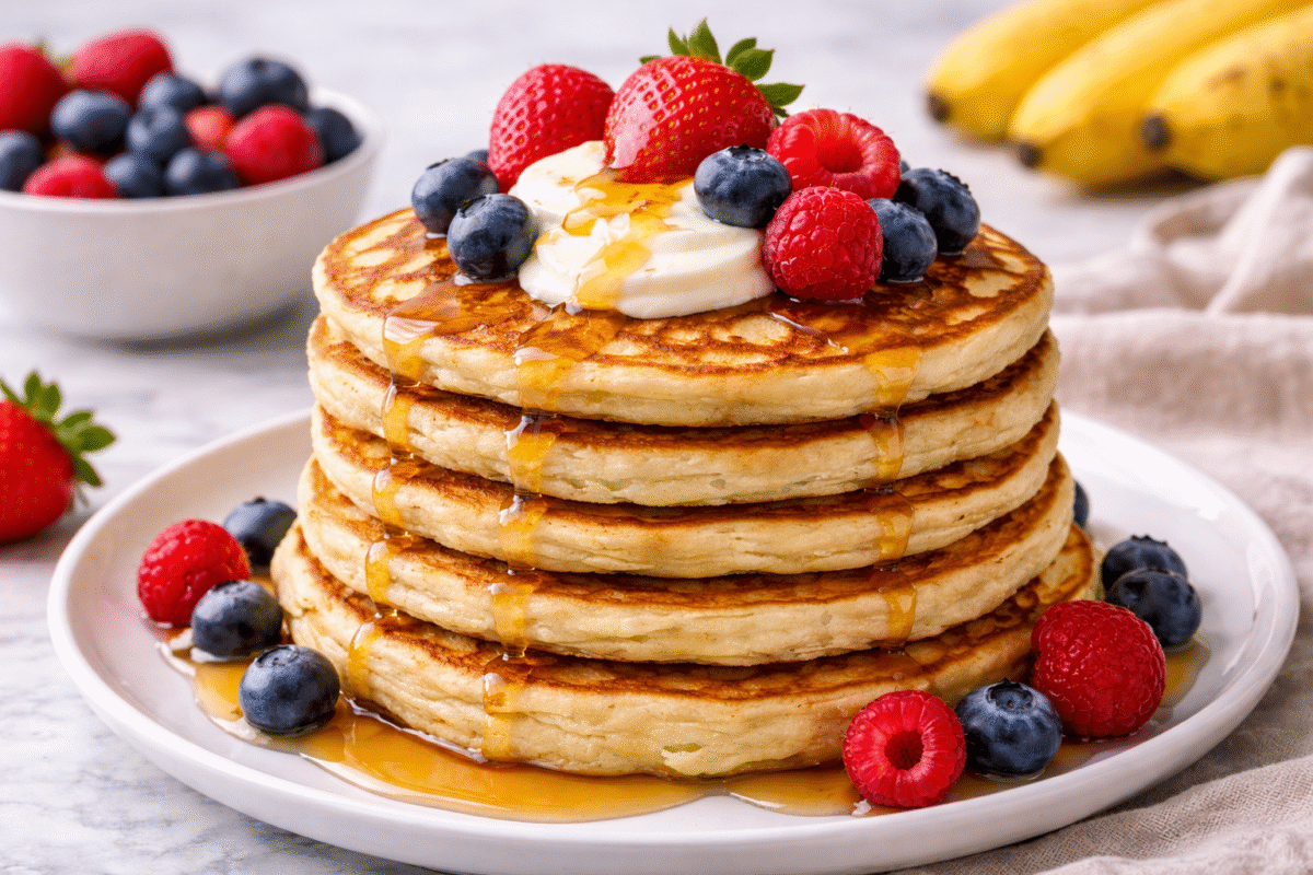 Cottage Cheese Pancakes