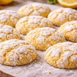 lemon crinkle cookies